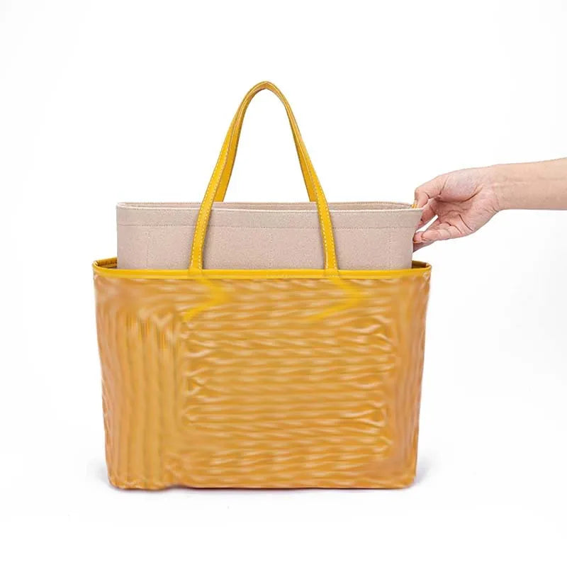 Felt Bag Organizer Insert — Compatible with Goyard St Louis Tote (PM, GM)