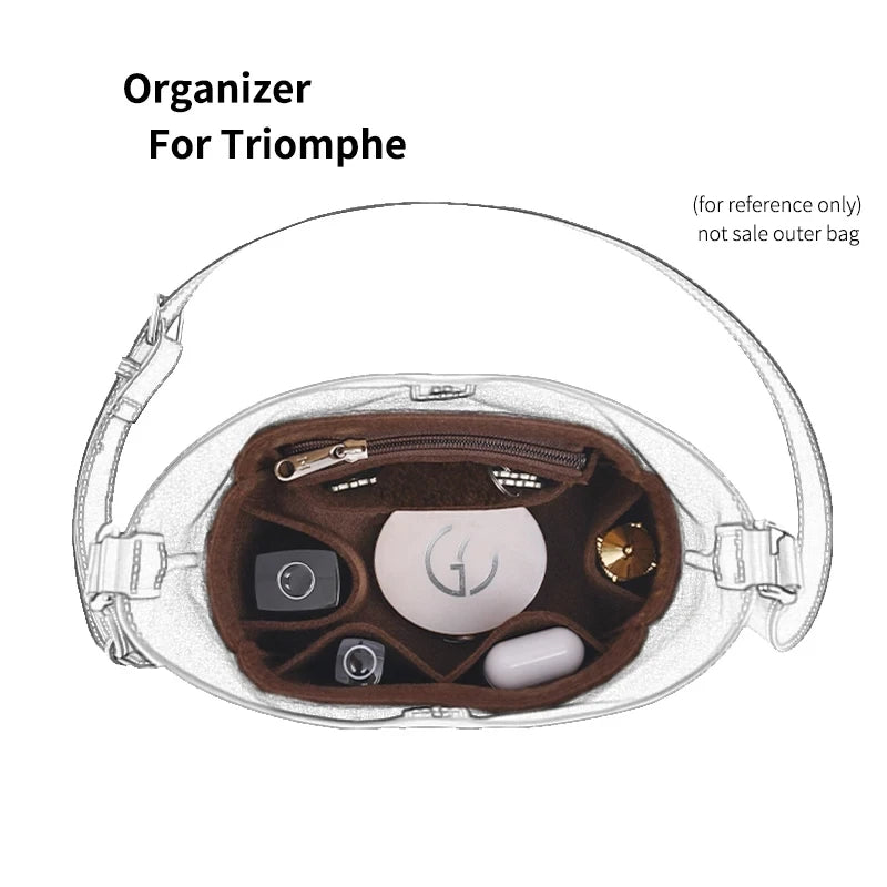 Celine Triomphe Bucket Organizer Insert — Custom Fit (S & M) | Inside The Bag Milano