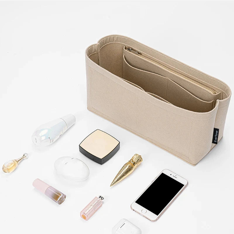 Felt Bag Organizer Insert — Compatible with Goyard St Louis PM/GM & Anjou Mini/GM