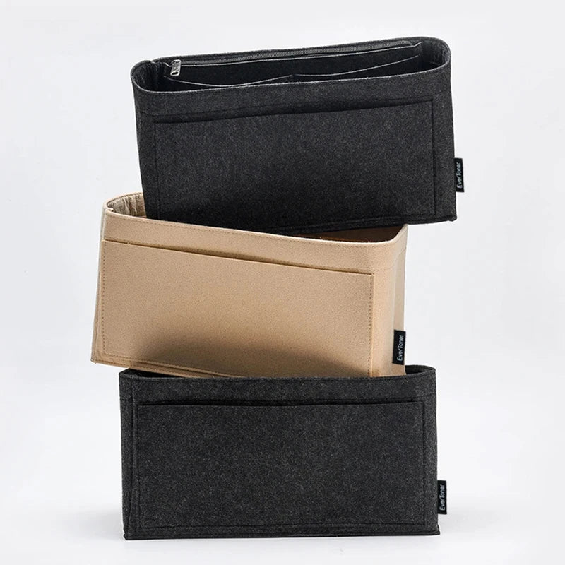 Felt Bag Organizer Insert — Compatible with Goyard St Louis PM/GM & Anjou Mini/GM